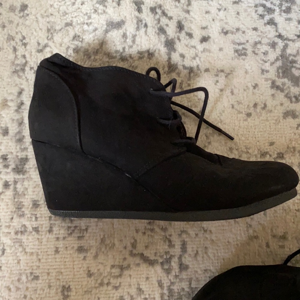 Black booties